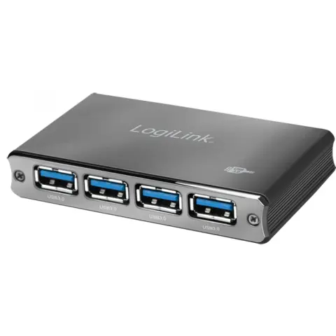 LOGILINK USB 3.0 hub 4-port aluminum