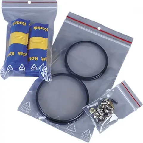 T&GNZB1825 Simítózáras packet 18 x 25 cm szürke-áltátszó 100 pcs