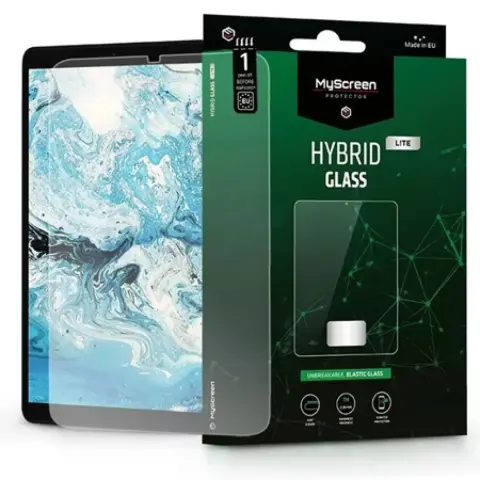 MYSCREEN Hybrid Glass Lite rugalmas üveg kijelzővédő fólia Apple iPad 11 (2025)