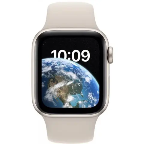 APPLE Watch SE 2022 GPS 44mm csillagfény aluminium tok csillagfény sport pánt
