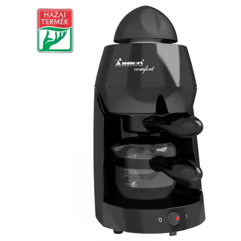 MOMERT 1171 Comfort aparat za kavu 800 W 2 / 4 / 6 šalica crni