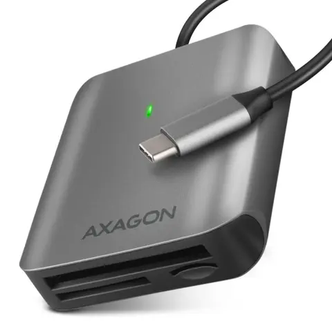AXAGON CRE-S3C SuperSpeed USB-C UHS-II kártyaolvasó