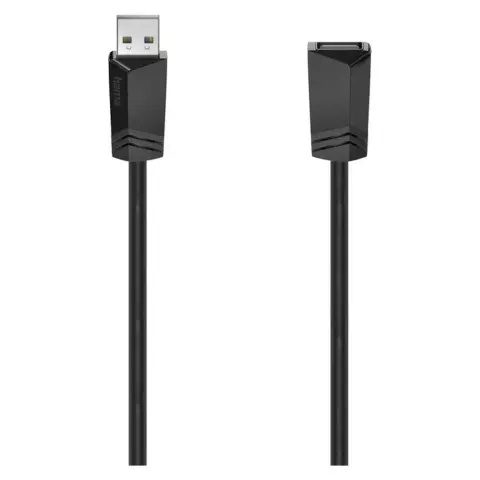 HAMA USB Hosszabbító Fekete 3m 200620