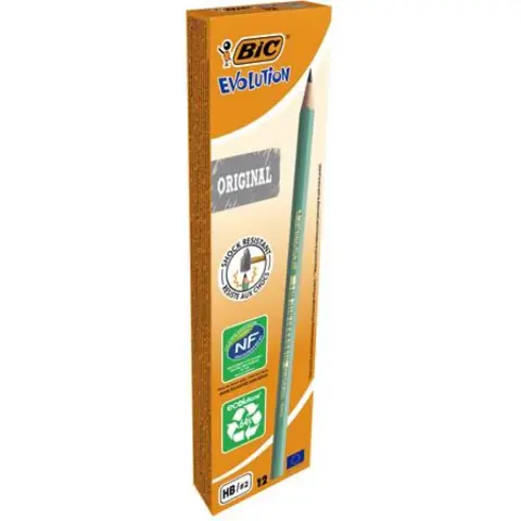 BIC Evolution Original Grafitceruza HB hatszögletű 12 db