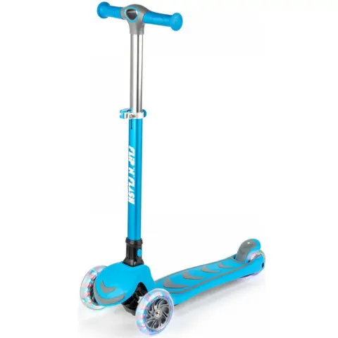 AMAYA Flip and Flash four-wheel scooter blue
