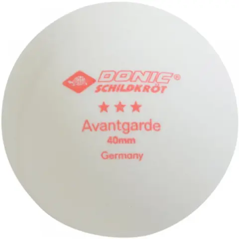 DONIC-SCHILDKRÖT Avantgarde ping-pong labda 3 csillagos fehér