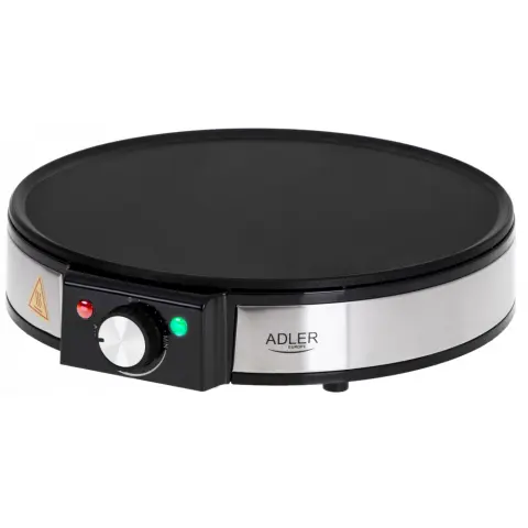 ADLER AD 3058 Palacsinta sütő elektromos 1600 W ezüst / fekete