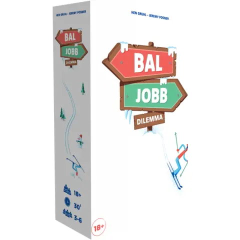 ASMODEE Bal jobb dilemma társasjáték