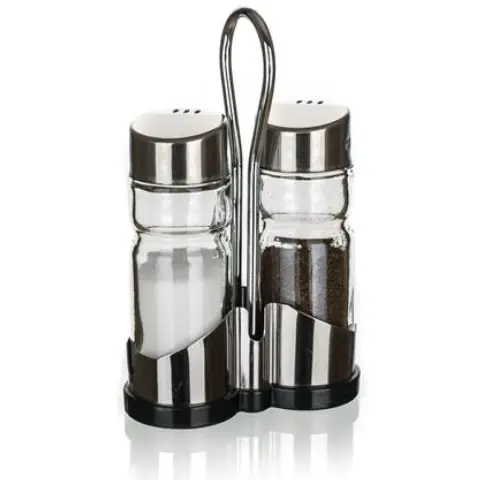 GASTROLINE 1605SBT002G Set de solnițe pentru sare și piper 2x40ml