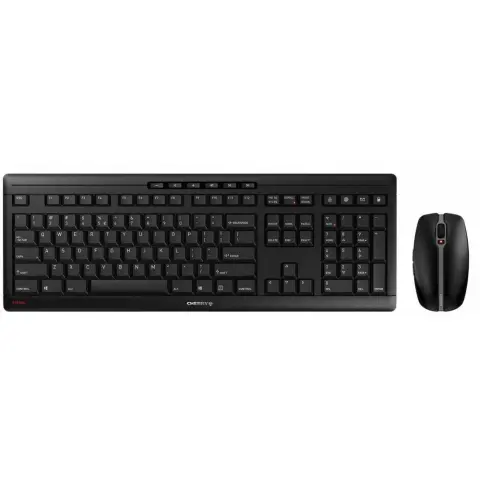 CHERRY Stream Desktop Recharge Wireless EU Angol fekete