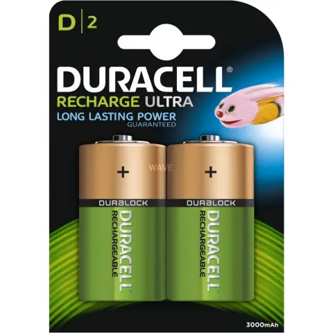 DURACELL Recharge Ultra góliát akku (D) 3000mAh 2db