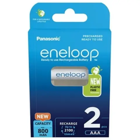 PANASONIC Eneloop mikro ceruza akkumulátor (AAA) 800mAh 2db