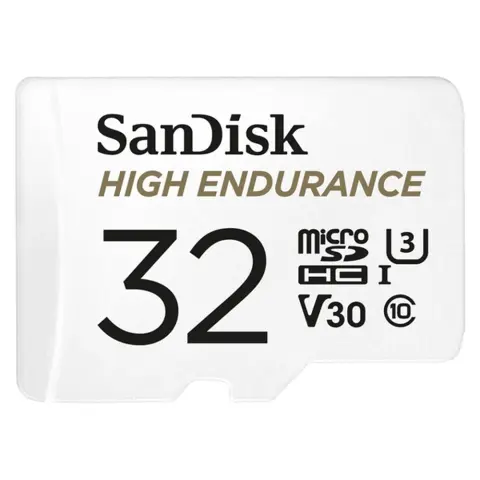 SANDISK High Endurance 32GB MicroSDHC 40 MB/s 183565
