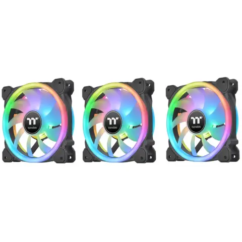 THERMALTAKE SWAFAN 12 RGB Radiator Fan 3-teiliges Set schwarz