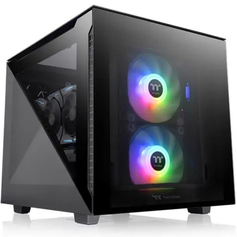 THERMALTAKE Divider 200 TG fekete