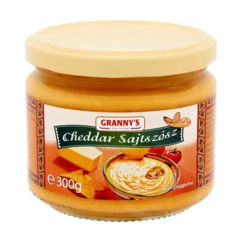 Grannys cheddar sajtszósz 300 g