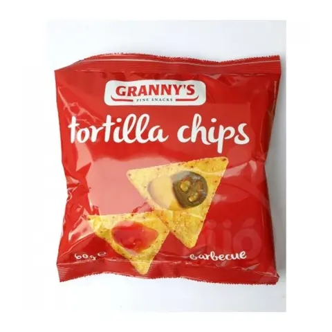 Grannys barbecue tortilla chips 60 g