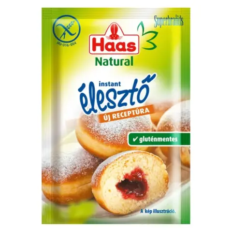 HAAS natural instant yeast 7 g
