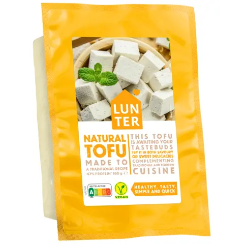 Lunter tofu natúr 180 g