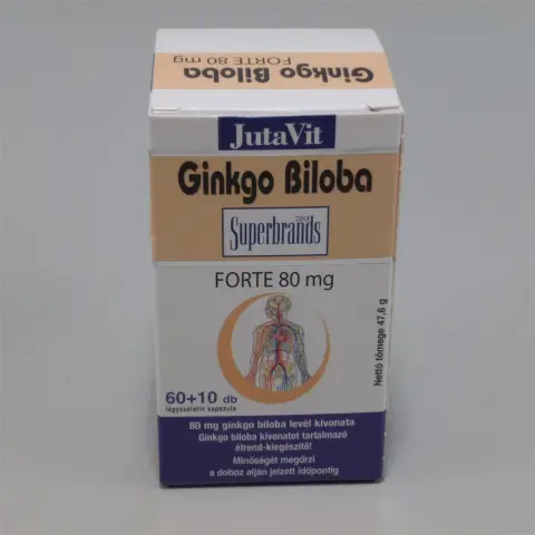 Jutavit ginkgo biloba forte capsules 70 pcs