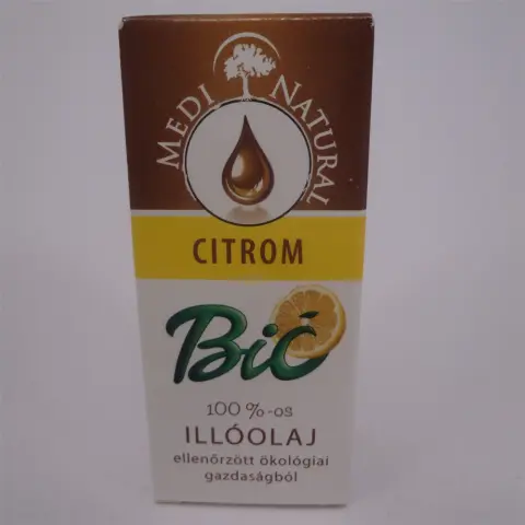 Medinatural bio citrom illóolaj 100% 5 ml