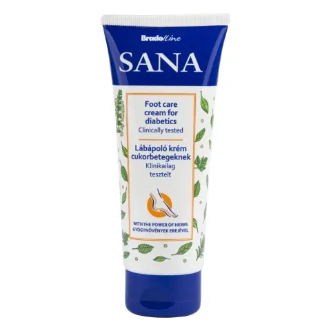 SANA lábápoló krém cukorbetegeknek 100 ml