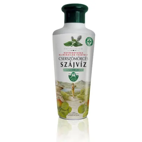 Herbária cserszömörcés szájvíz mentolos 250 ml