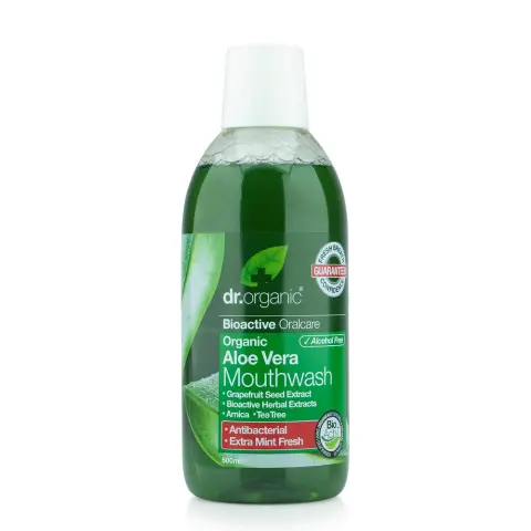 Dr Organic Dr.organic bio aloe vera szájvíz 500 ml