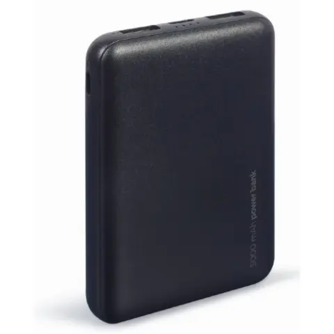 GEMBIRD PB05-02 Power Bank 5000mAh fekete