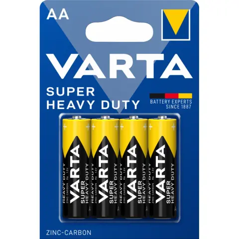 VARTA Super Heavy Duty Ceruza elem (AA) 4db