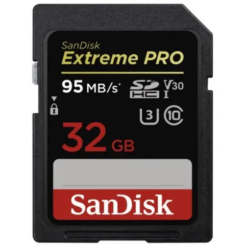 SANDISK Extreme Pro 32GB SDHC 95 MB/s 121594