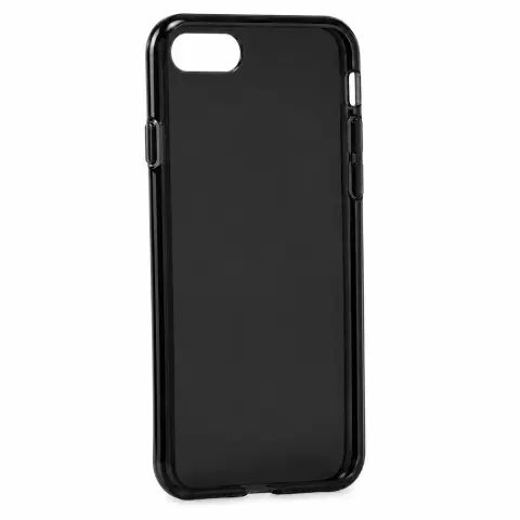 CELLECT Vékony szilikon hátlap iPhone SE 2022/2020/8/7 fekete