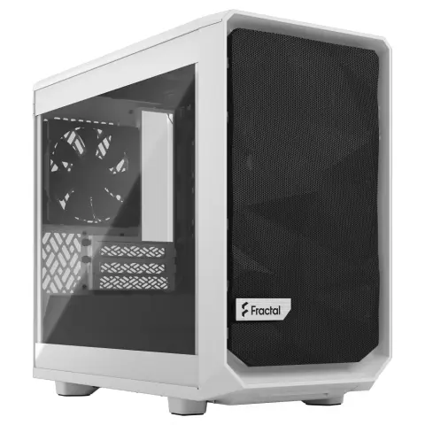 FRACTAL DESIGN Meshify 2 Nano White TG clear tint