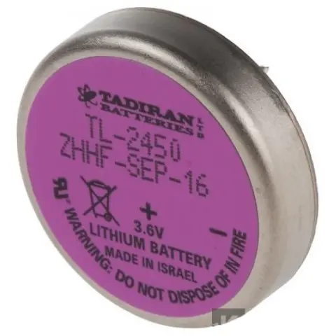 TADIRAN BATTERIES TL-2450/P 1/10C lítium elem wd