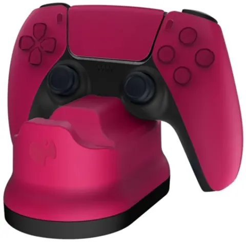 PDP Metavolt Twin Rapid Charger PlayStation 5 DualSense Controller-Ladestation rot