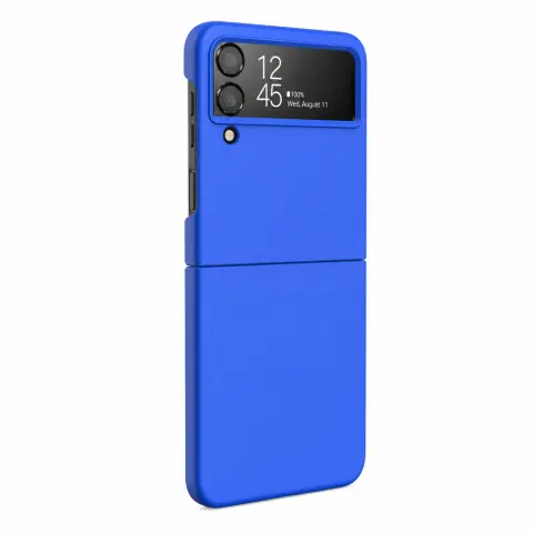 CELLECT Gumirana PC stražnja maska Samsung Galaxy Z Flip 4 plava