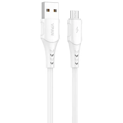 USB Micro USB Átalakító Fehér 1m X12MK