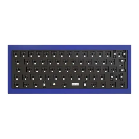 KEYCHRON Q4 Barebone Alu Hot-swap RGB ISO kék