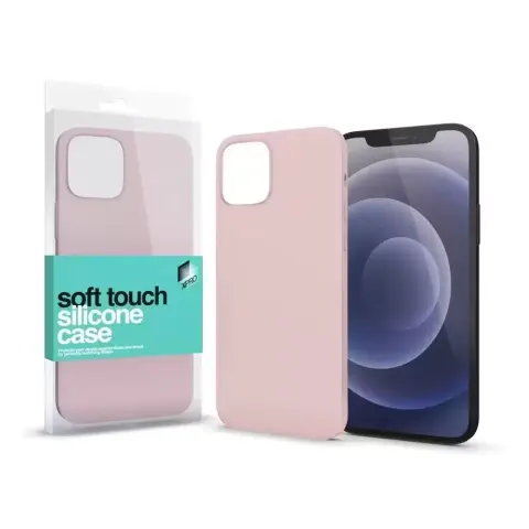 XPRO Soft Touch Silicone Case pink Apple iPhone 14 Plus készülékhez