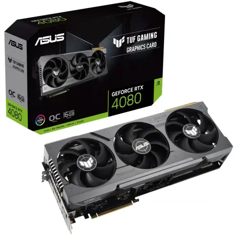 ASUS TUF-RTX4080-O16G-GAMING TUF Gaming GeForce RTX 4080 16GB GDDR6X DLSS3