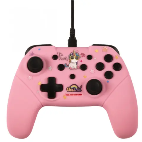 KONIX UNIK Nintendo Switch/PC Wired Controller Be Funky