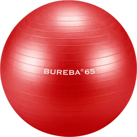 TRENDY SPORT Bureba žoga odporna proti počenju 65 cm rdeča