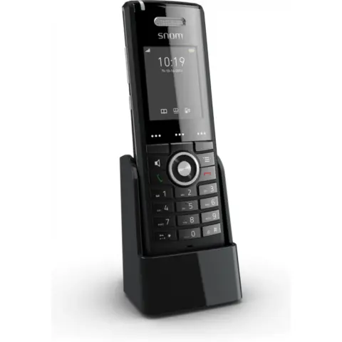 SNOM M65 DECT Handset telefon fekete