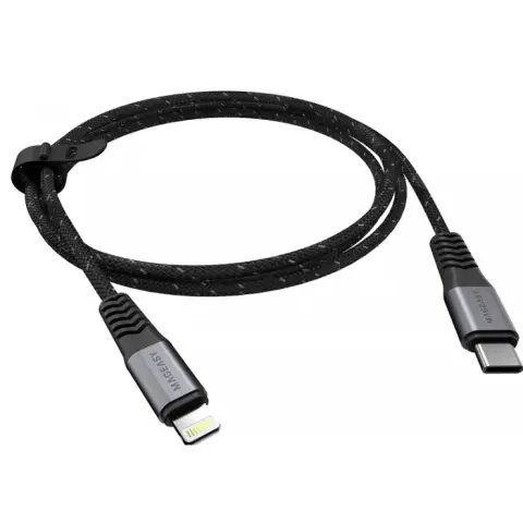 SWITCHEASY USB 2.0 Type C Lightning Punjač/podaci Crno 1.5m SW0033