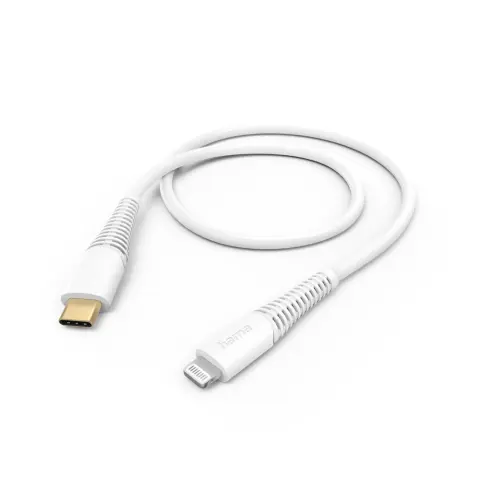 HAMA USB 2.0 Type C Lightning Punjač/podaci Bijela 1.5m 201603