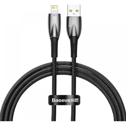 BASEUS USB Lightning Töltő/adat Fekete 1m CADH000201