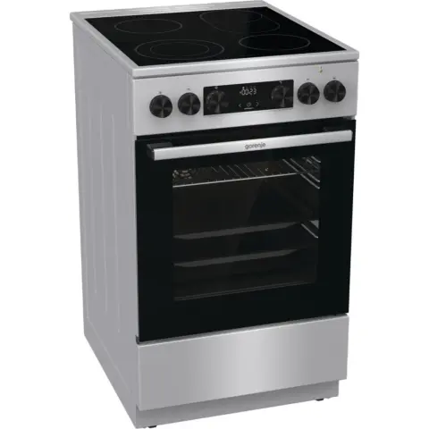 GORENJE GECS5C70XA Villanytűzhely Extra gőzmennyiség 70 l A inox