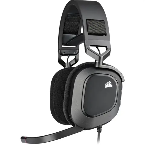 CORSAIR HS80 RGB fekete