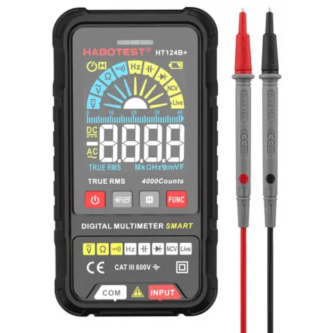 HABOTEST HT124B+ univerzális digitális multiméter