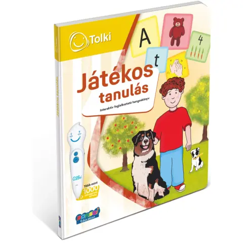 TOLKI Interaktív foglalkoztató könyv - Játékos tanulás
